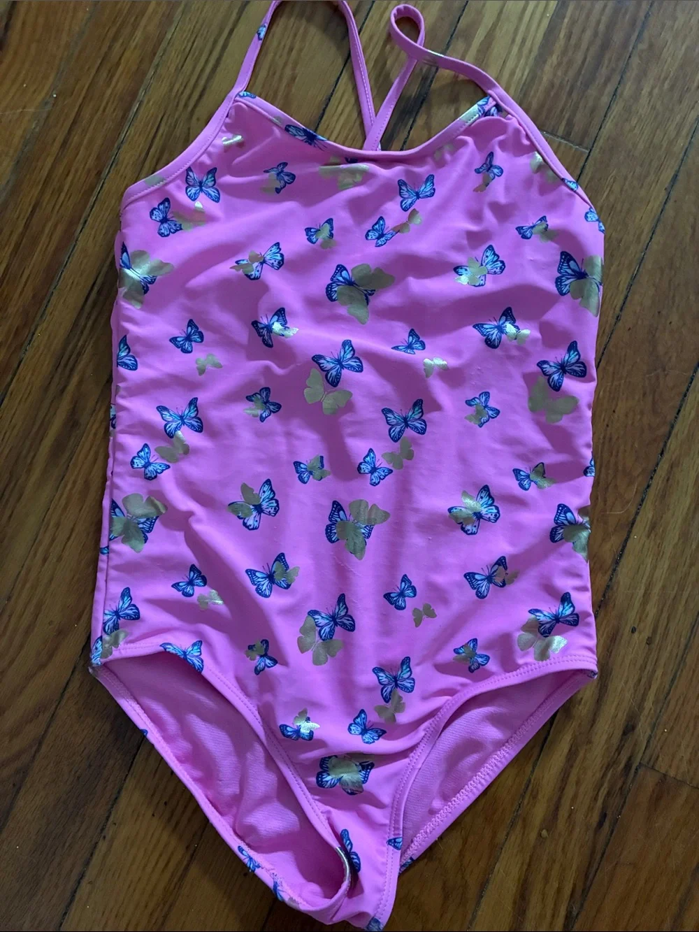 Girls One-Piece Butterfly Swimsuits